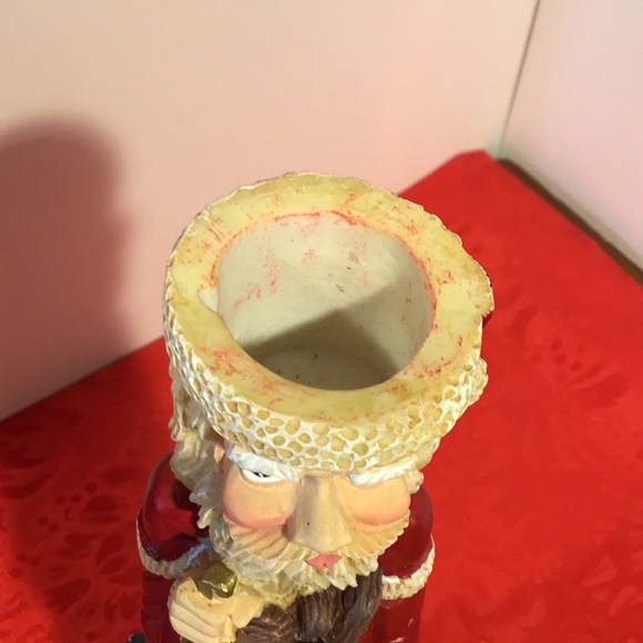 Old World Style Santa Christmas Candle Holder - Picture 12 of 15